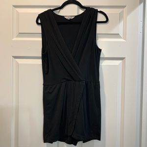 BCBG Black Romper